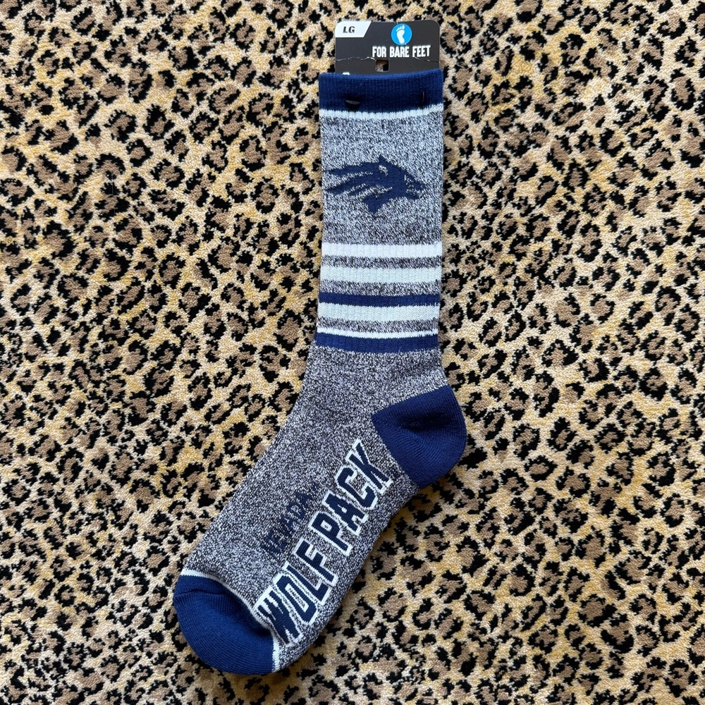 Nevada Wolf Pack socks (NWT)